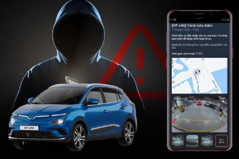 Hướng dẫn sử dụng hiệu quả tính năng chống trộm trên VF 8 3 23.3