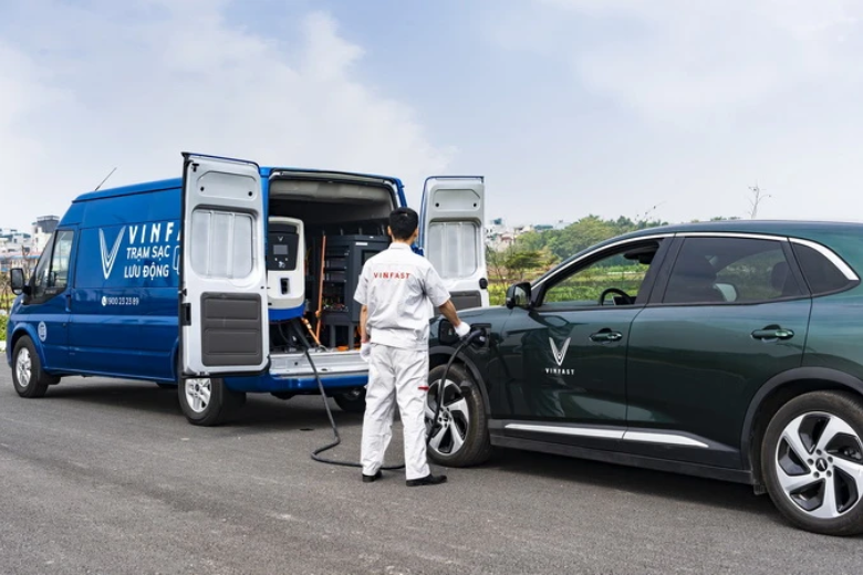 VinFast phủ sóng dịch vụ sạc pin lưu động 24/7 toàn quốc 1 25.1