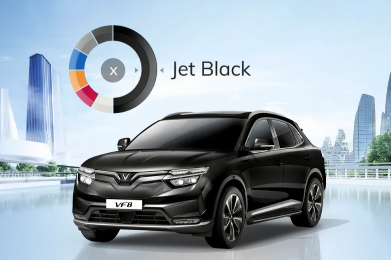 Bảng màu xe VF 8 mới cập nhật 2025 7 33. 7