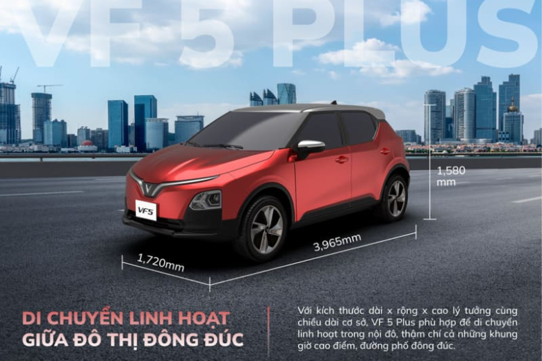 5 lý do VF 5 Plus chinh phục thành thị Việt Nam 1 Thiết kế nội thất của VF 5 Plus cũng rất thông minh