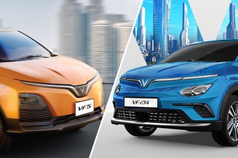 So Sánh VF 5 và VF e34 ưu, nhược điểm? Nên mua xe nào? 1 So sánh xe VF5 và VF e34 về giá bán