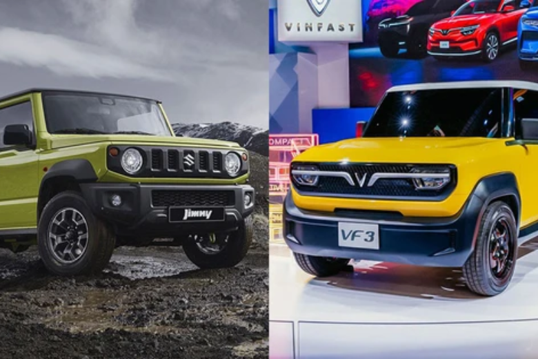 VinFast VF3 khoe dáng cùng "tiểu G63" Jimny dù khác biệt phân khúc 1 9.1 1
