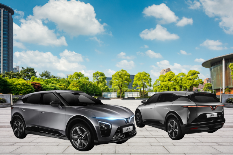 VinFast VF7 – Chiếc xe có “giá trị” vượt xa “trị giá” 1 Thiết kế ngoại thất – Dấu ấn của sự tinh tế của chiếc VF 7