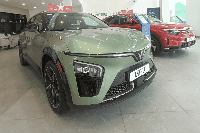 Xe Điện VinFast VF7 4 Mua Xe ô tô điện VinFast VF7 Plus ở đâu uy tín