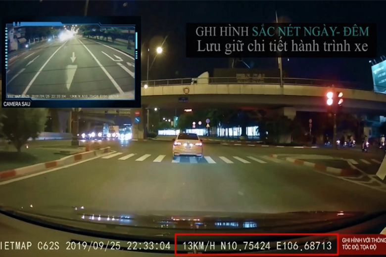 6 Kinh nghiệm mua camera hành trình cho ô tô tốt, chuẩn nhất 4 Khả năng quay ban đêm của camera hành trình