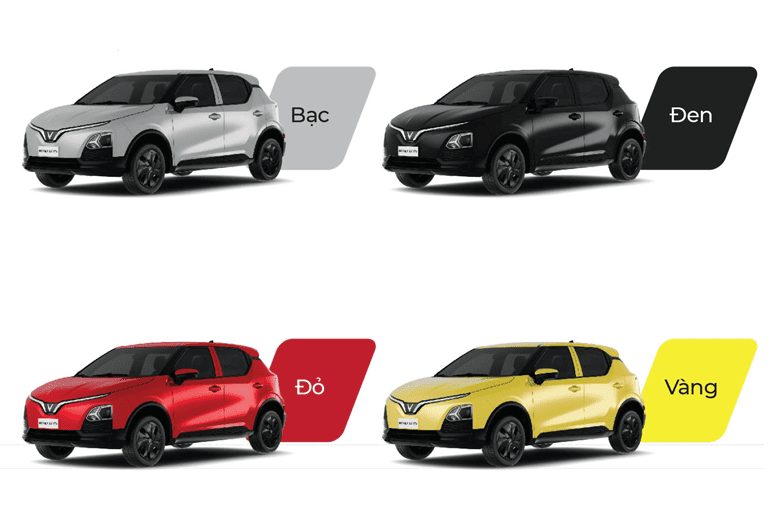 Xe điện VinFast Herio Green 3 mau sac xe o to dien vinfast herio green