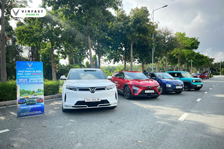 Sôi động sự kiện lái thử xe điện VinFast tại Long An và TP.HCM 2 203