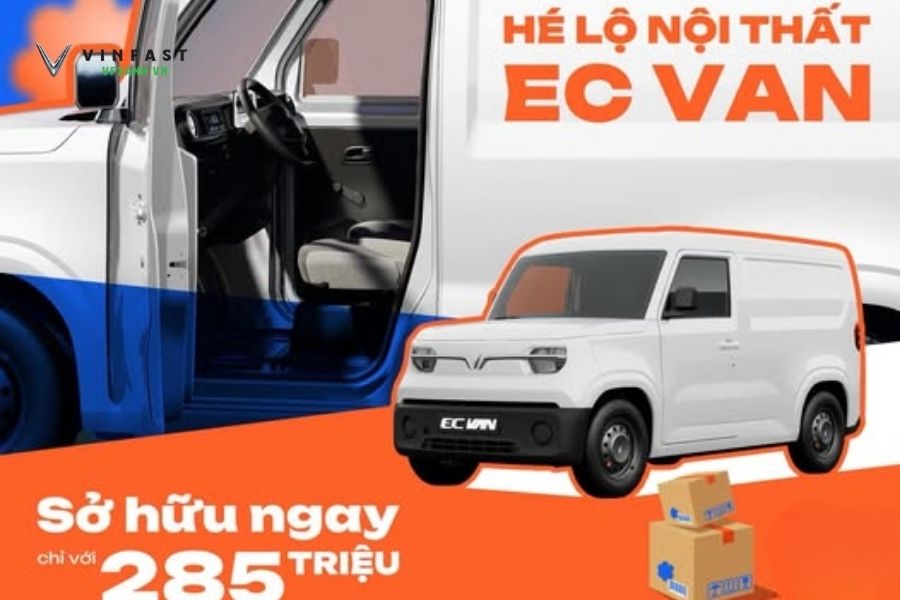 Lộ diện nội thất VinFast EC Van: Thực dụng, tối ưu cho vận tải đô thị 2 Loc Blog Xe 2025 06 02T133018.079