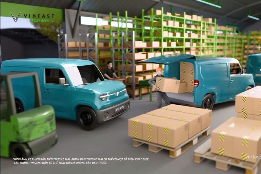 Lộ diện nội thất VinFast EC Van: Thực dụng, tối ưu cho vận tải đô thị 4 Loc Blog Xe 2025 06 02T134042.245