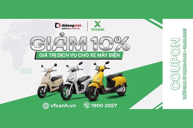VFX và Di Động Việt: Ưu đãi kép voucher 100K và 10% 1 Loc Blog