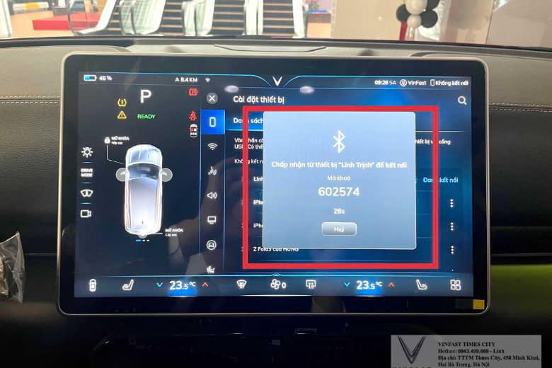 Cách kết nối điện thoại với xe vinfast nhanh tiện lợi 1 cách kết nối điện thoại với xe vinfast