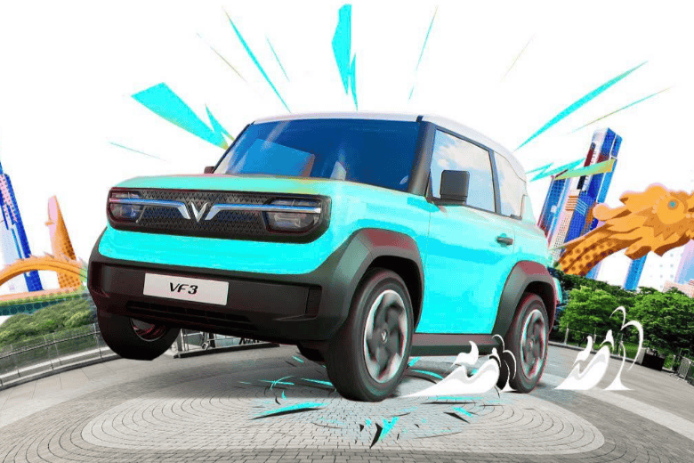 Xe điện VinFast VF3 Plus 2 Xe ô tô điện VinFast VF3 Plus vận hành