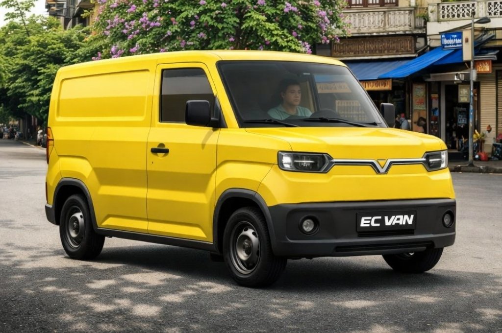 VinFast EC VAN nâng cao cửa trượt