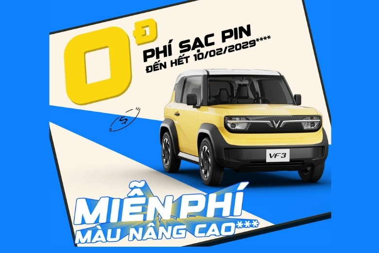 Chương trình khuyến mãi màu nâng cao cho VF3 2 chuong trinh khuyen mai mau nang cao cho vf3 mien phi nang mau