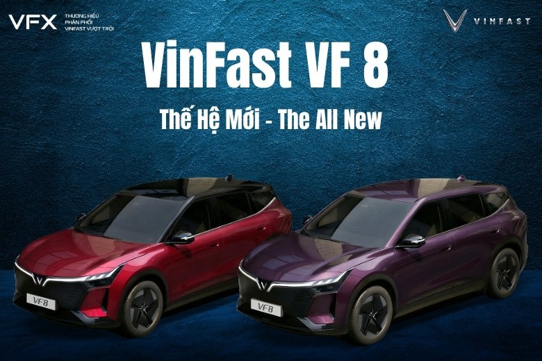 VinFast VF 8 Thế Hệ Mới có mấy màu