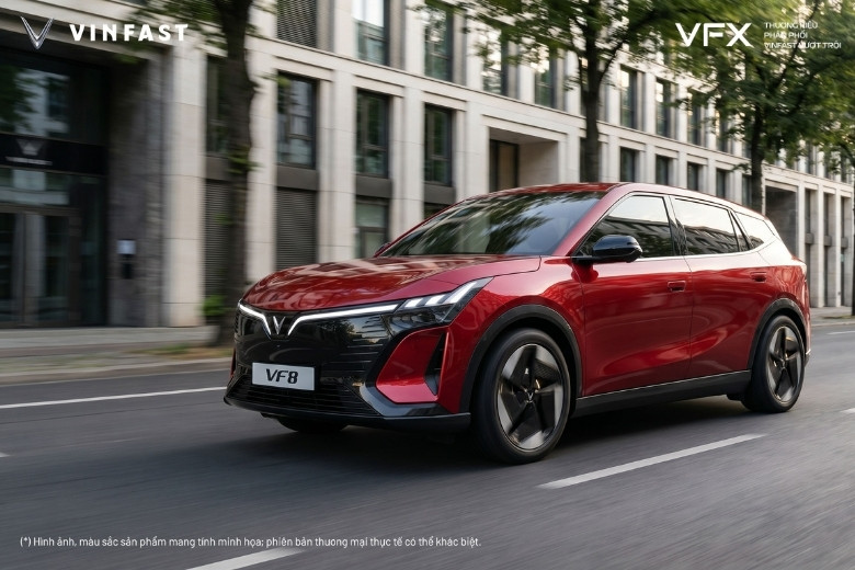 VinFast VF 8 Thế Hệ Mới có mấy màu