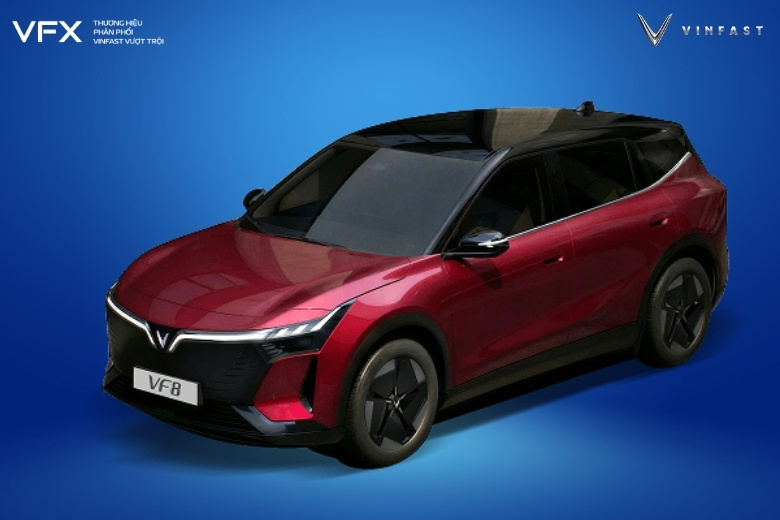 VinFast VF 8 Thế Hệ Mới có mấy màu