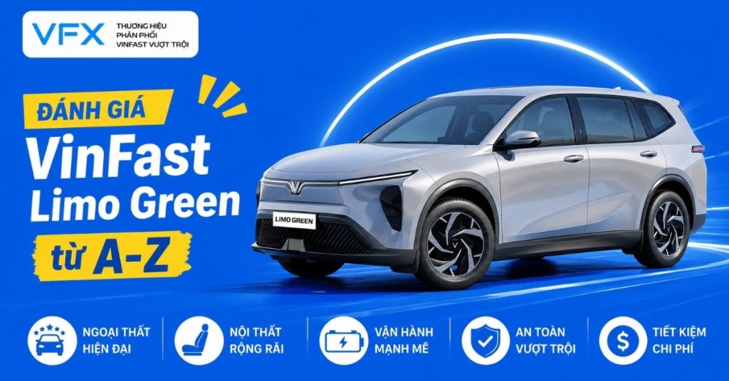 đánh giá VinFast Limo Green
