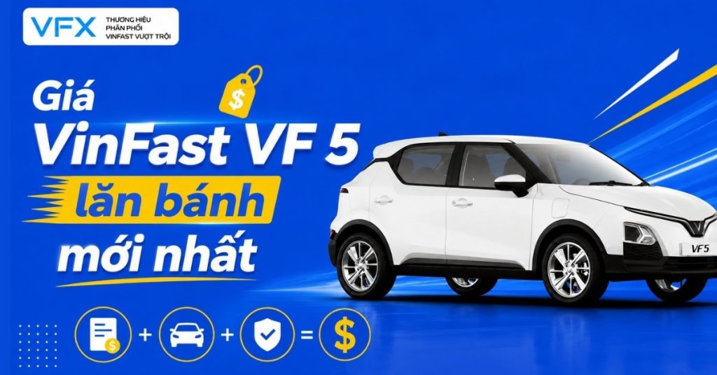 giá vf 5 lăn bánh