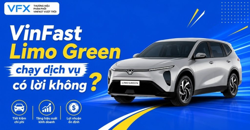 limo green chạy dịch vụ