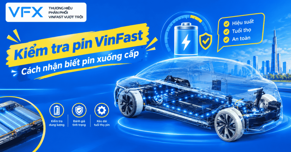 kiểm tra pin VinFast