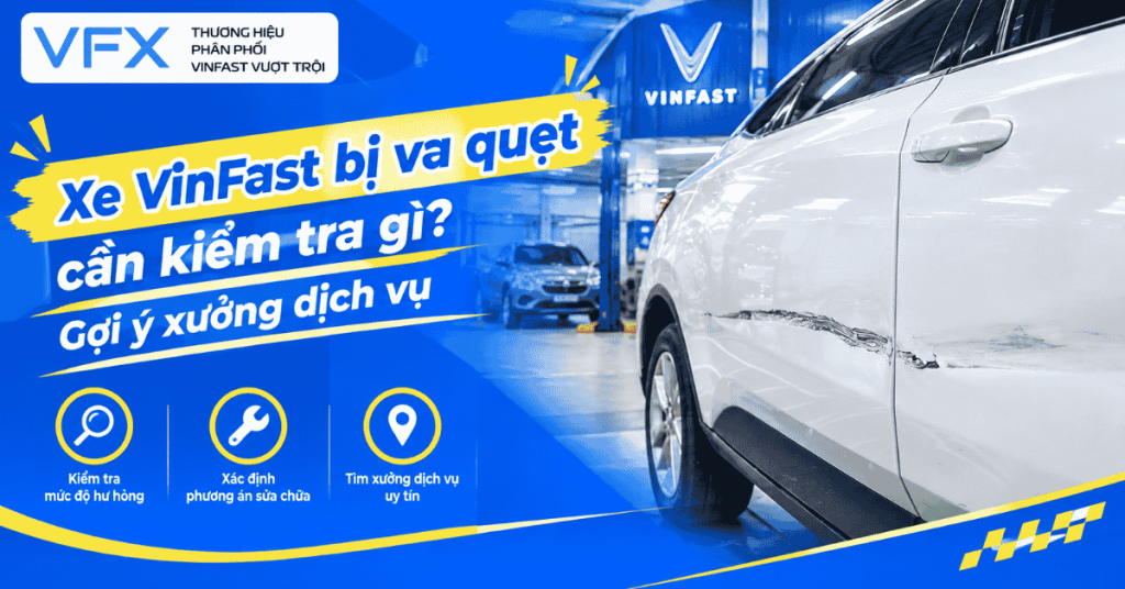 xe VinFast bị va quẹt