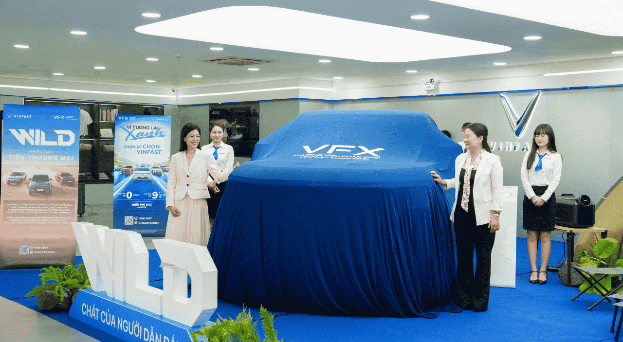 vf wild xuat hien tai showroom vfx thu duc vao ngay 289 4